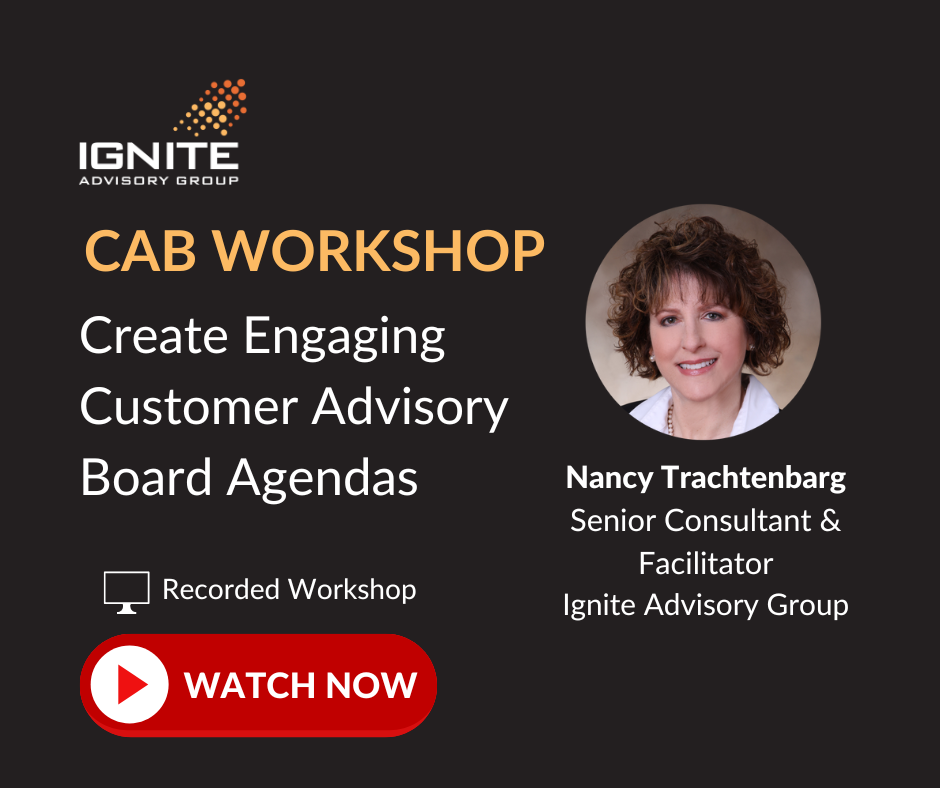 Workshop: Create Engaging CAB Agendas