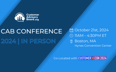 The Customer Advisory Board Conference is back in person