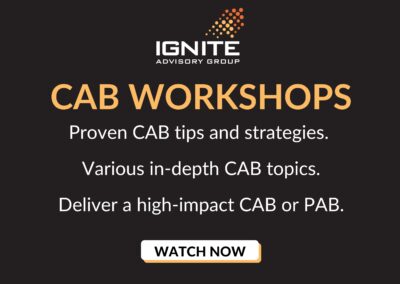 [CAB WORKSHOPS] Self-Guided CAB Workshop Series